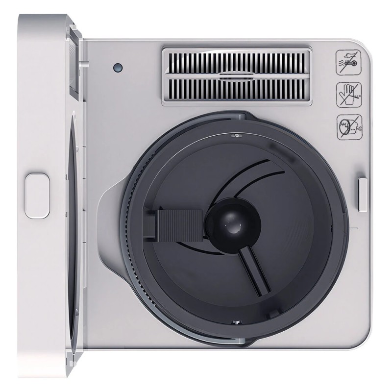 BlitzHome HQD-260-Plus kompakti keittiökompostori 2,5l näkyvä hajuton kolme tilaa hiljainen