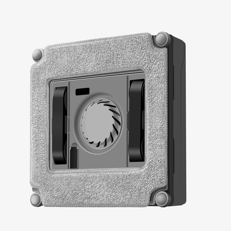 ABIR WD8 ikkunapuhdistusrobotti tehokas 3000Pa imuteho kaksi ultraäänisuihkua sovellus kaukosäädin