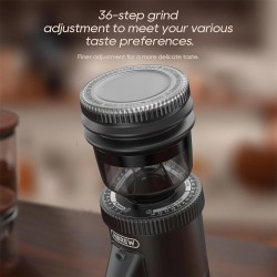 HiBREW H10A ja G5 espressopaketti 20 baarin paine, sähköinen kahvimylly 36 säädettävää asetusta