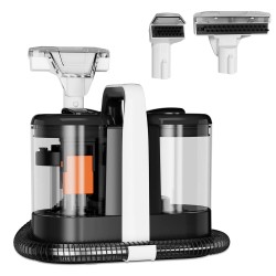 NovuLife W07 kannettava matonpesuri 600W 15kPa kaksoissäiliöllä sohville ja auton istuimiin