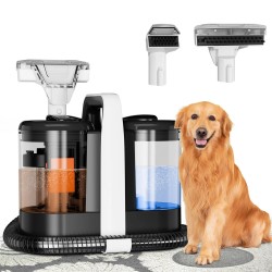 NovuLife W07 kannettava matonpesuri 600W 15kPa kaksoissäiliöllä sohville ja auton istuimiin