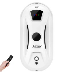 JUSTBUY W13 automaattinen ikkunoiden puhdistusrobotti imuri ja lasinpyyhin kaukosäätimellä