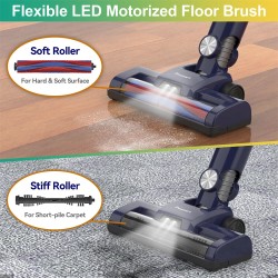 INSE POWEART N7P langaton kuusitoiminen kevyt varsi-imuri ladattava akku tehokas imu