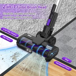 INSE S62 langaton pölynimuri 300 W 30 000 Pa:n imuteho 45 min käyttöaika