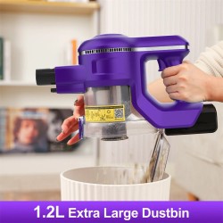 INSE S62 langaton pölynimuri 300 W 30 000 Pa:n imuteho 45 min käyttöaika