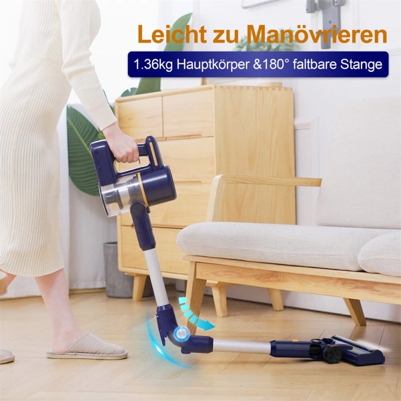 INSE TASVAC N7 PRO langaton monitoiminen pölynimuri kevyt pitkä akunkesto tehokas imu