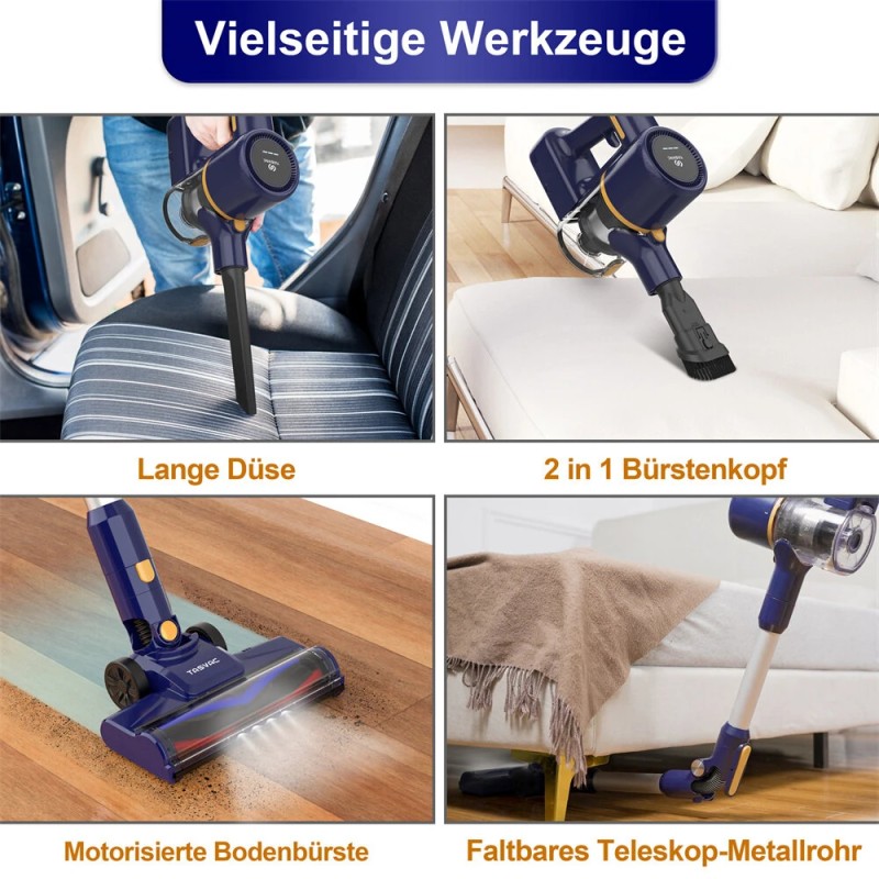 INSE TASVAC N7 PRO langaton monitoiminen pölynimuri kevyt pitkä akunkesto tehokas imu