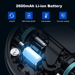 LIECTROUX C7 robotti-imuri ja märkämoppi WiFi-sovellus älykartoitus 6000 Pa imuteho harjaton moottori