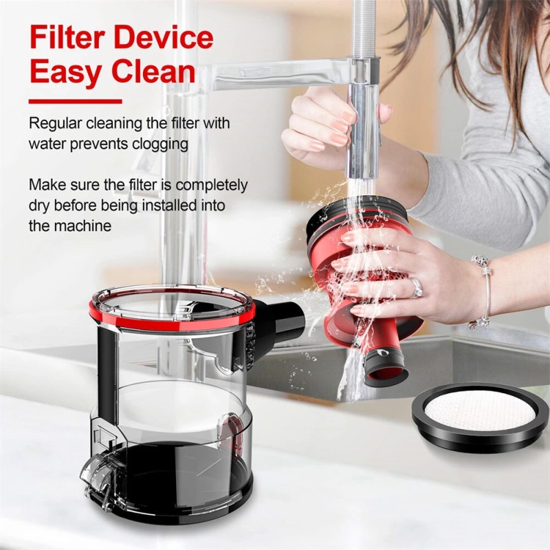 INSE I5 johdollinen pystyimuri 600 W 18 kPa tehokas imuteho lemmikkikarvoille