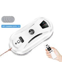 PuRuiKai sähköinen ikkunanpesurobotti kotikäyttöön vahvalla imuteholla kaukosäätöllä ja putoamissuojalla