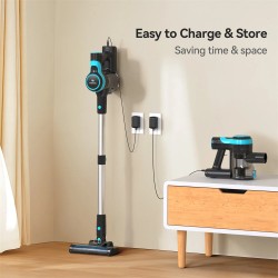 INSE TASVAC V600 langaton pölynimuri 28000 Pa tehokas imuteho monitoiminen kevyt 45 minuutin akkukesto