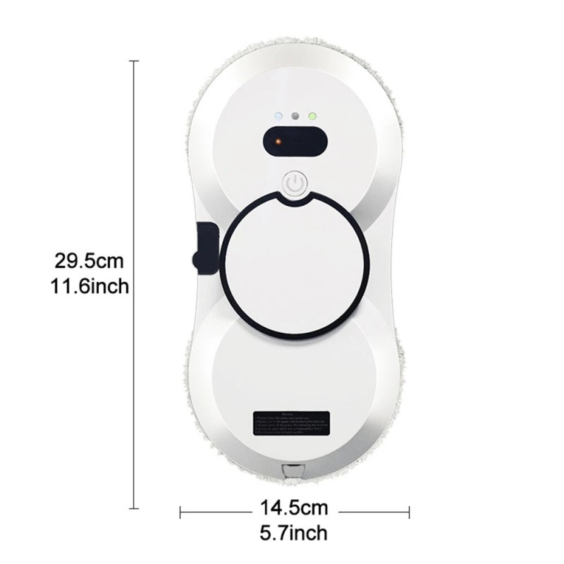 PuRuiKai HCR-10 automaattinen ikkunanpesurobotti vesiruiskulla ja kaukosäätimellä turvaköydellä