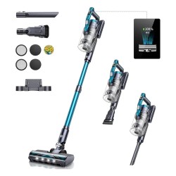 BuTure VC60 johdoton imuri 450W 38 kPa OLED animoitu näyttö aromaterapia käärimätön harja