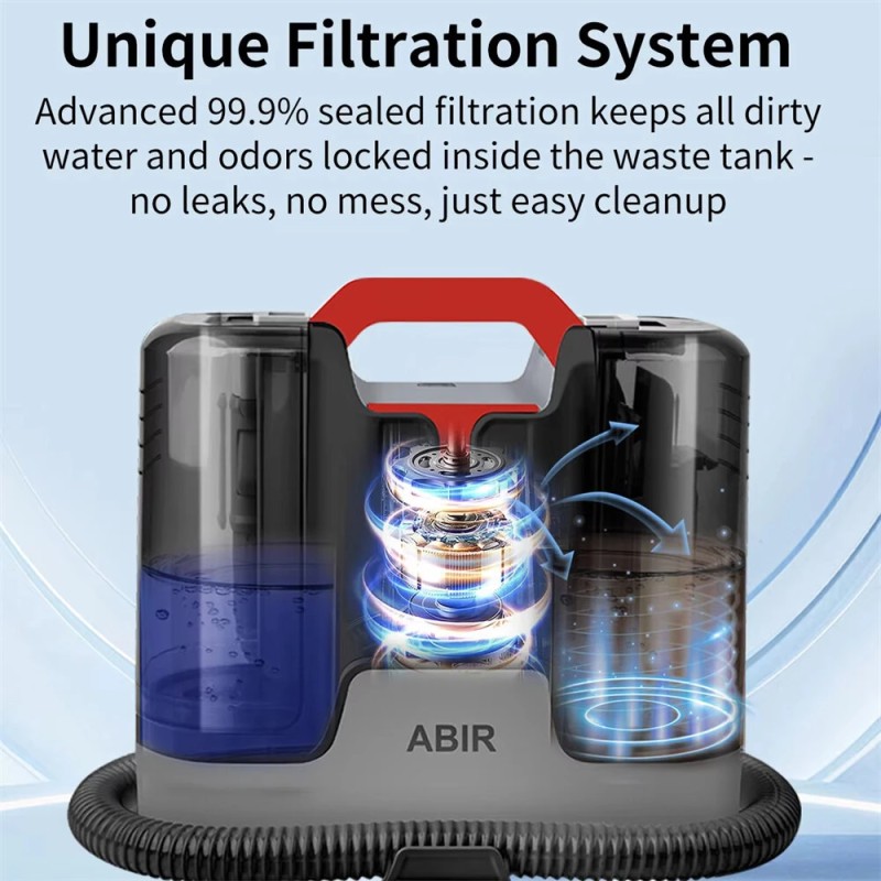 ABIR G80 tekstiilipesuri itsepuhdistuva 450W 12000Pa tahranpoisto sohva matot auto koti