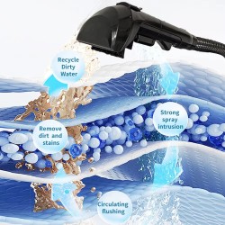 ABIR G80 tekstiilipesuri itsepuhdistuva 450W 12000Pa tahranpoisto sohva matot auto koti