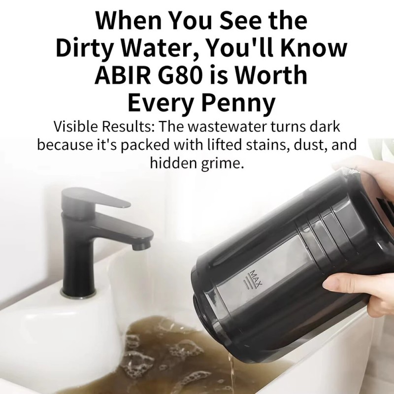 ABIR G80 tekstiilipesuri itsepuhdistuva 450W 12000Pa tahranpoisto sohva matot auto koti