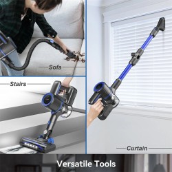 INSE POWEART N700 johdoton sauvaimuri 6-toiminen 30 kPa:n imuteho 45 minuuttia LED-moottoroitu lattiaharja