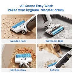 NovuLife CL2001 älykäs akkukäyttöinen kaupallinen märkä- ja kuivaimuri elektrolysoidulla vedellä