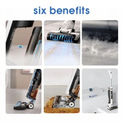 NovuLife CL2001 älykäs akkukäyttöinen kaupallinen märkä- ja kuivaimuri elektrolysoidulla vedellä