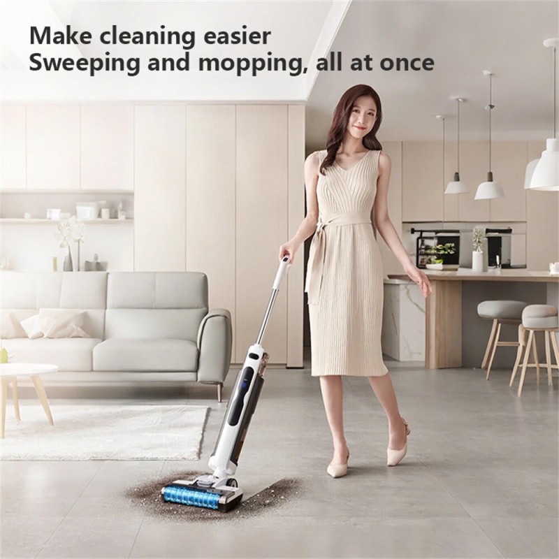 NovuLife CL2001 älykäs akkukäyttöinen kaupallinen märkä- ja kuivaimuri elektrolysoidulla vedellä