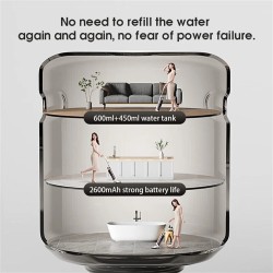 NovuLife CL2001 älykäs akkukäyttöinen kaupallinen märkä- ja kuivaimuri elektrolysoidulla vedellä