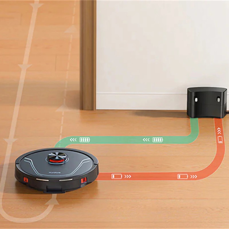 Honiture V8 Pro robotti-imuri ja moppi 5000Pa lidar-navigointi sovellusohjaus