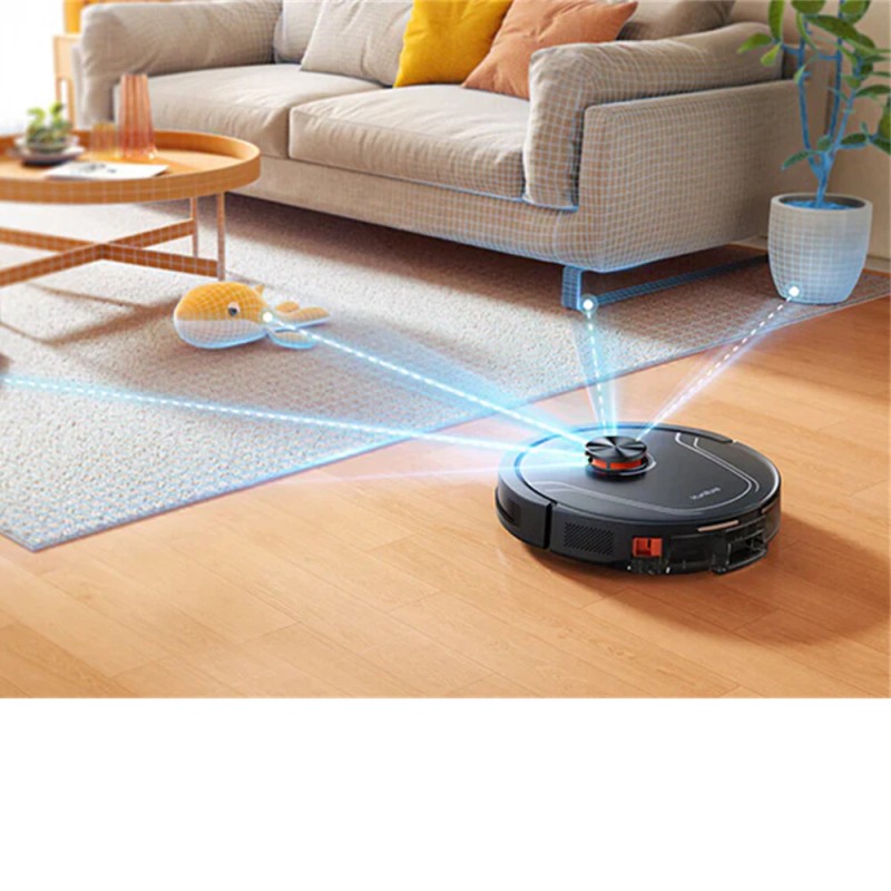 Honiture V8 Pro robotti-imuri ja moppi 5000Pa lidar-navigointi sovellusohjaus