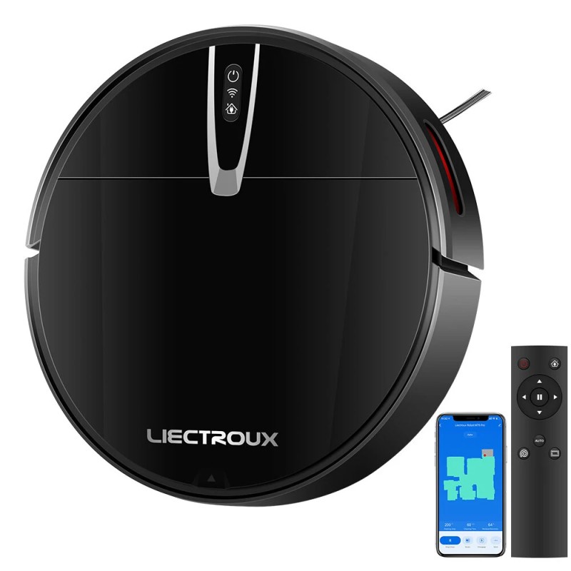 Liectroux V3S PRO sovellusohjattu langaton robotti-imuri märkä ja kuiva pitkäkestoinen akku