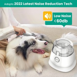 INSE P20 lemmikkien trimmausimuri imuroiva trimmaussetti matalaääninen ergonominen