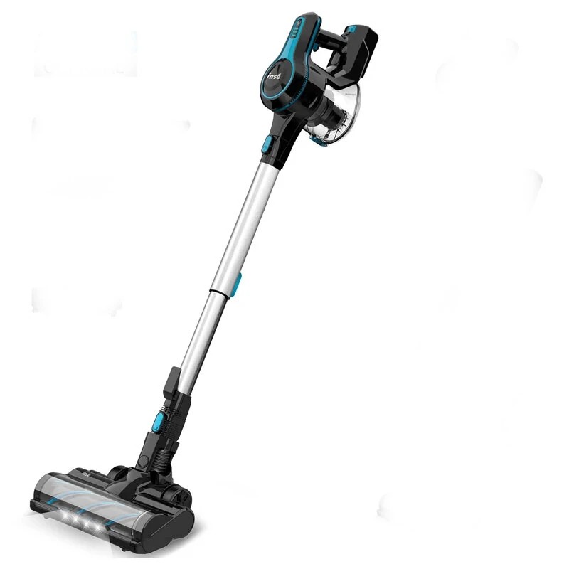 INSE N5S langaton pölynimuri 12000 Pa 45 minuutin käyttöaika 6 toimintoa LED-moottoroitu lattiasuulake 5-vaiheinen suodatus