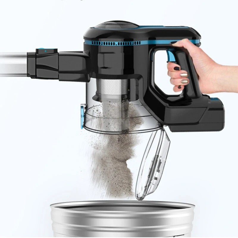 INSE N5S langaton pölynimuri 12000 Pa 45 minuutin käyttöaika 6 toimintoa LED-moottoroitu lattiasuulake 5-vaiheinen suodatus