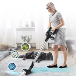 INSE N5S langaton pölynimuri 12000 Pa 45 minuutin käyttöaika 6 toimintoa LED-moottoroitu lattiasuulake 5-vaiheinen suodatus