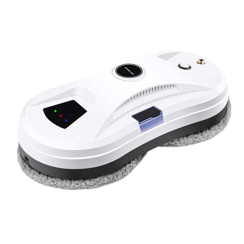 LIECTROUX YW610 robotti-ikkunanpesuri 9,3 cm kompakti runko vesisuihku tekoälyinen pyyhintäjärjestelmä putoamissuoja