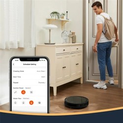 Ultenic D6s robotti-imuri ja moppaus SonicTrue värähtely 3000Pa superohut sovellusohjaus