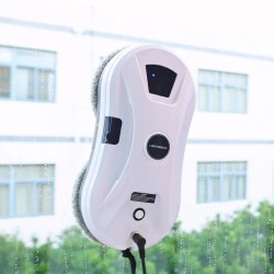 LIECTROUX YW610 robotti-ikkunanpesuri 9,3 cm kompakti runko vesisuihku tekoälyinen pyyhintäjärjestelmä putoamissuoja