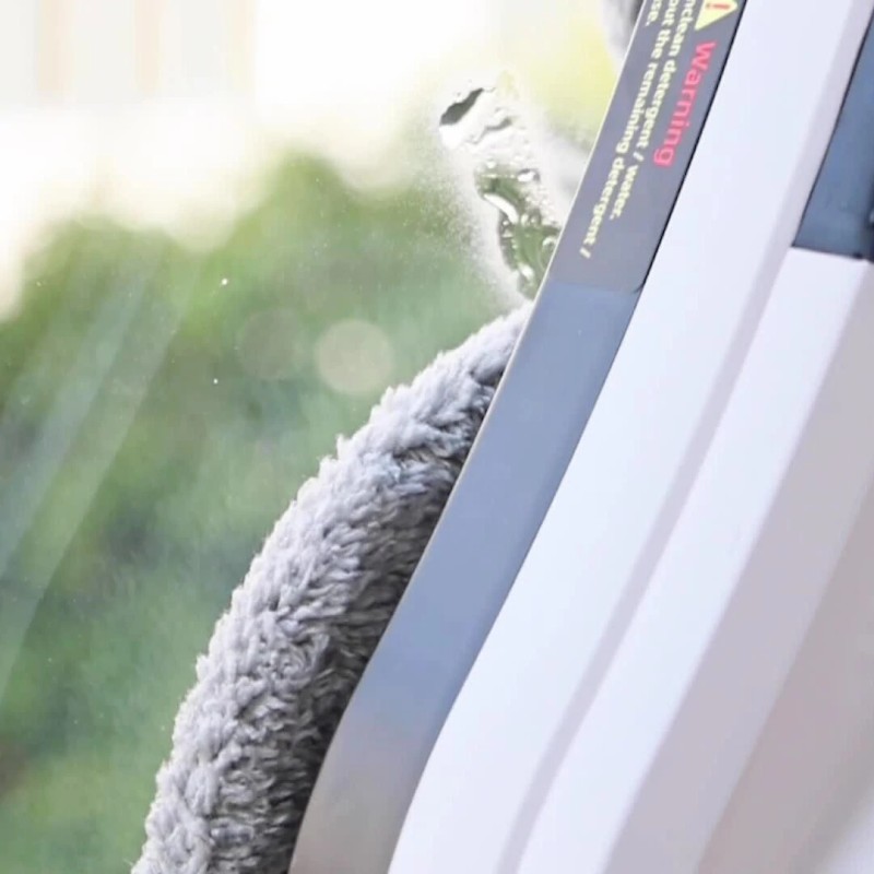 LIECTROUX YW610 robotti-ikkunanpesuri 9,3 cm kompakti runko vesisuihku tekoälyinen pyyhintäjärjestelmä putoamissuoja