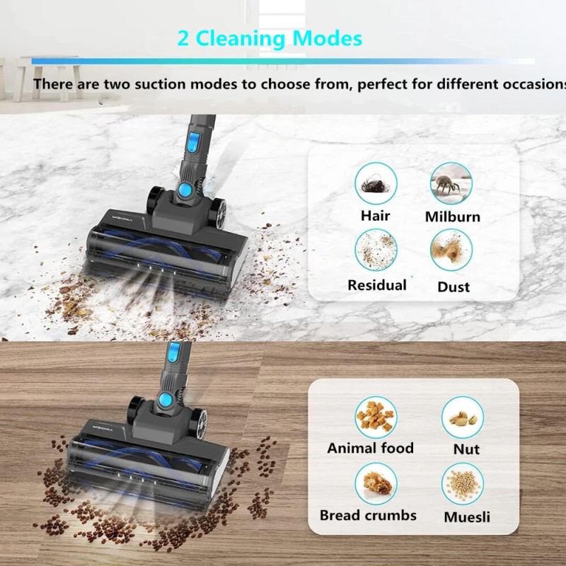 INSE YISora N300 langaton varsi-imuri 20 kPa kevyt 40 minuutin käyttöaika