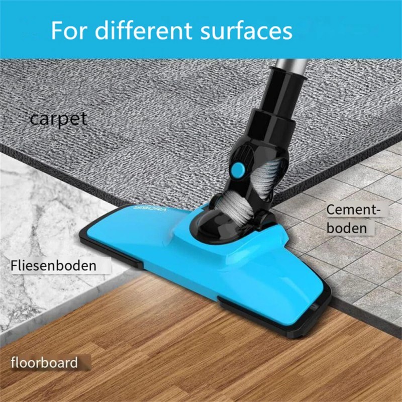 INSE Yisora N3 langaton ultrakevyt kolmitoiminen pölynimuri seinätelineellä 40 minuutin käyttöaika 17 kPa imuteho