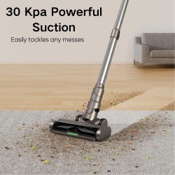 MOOSOO TD1-Mate johdoton pölynimuri 30kPa 420W 45min kevyt LED-näyttö