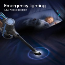 MOOSOO TD1-Mate johdoton pölynimuri 30kPa 420W 45min kevyt LED-näyttö