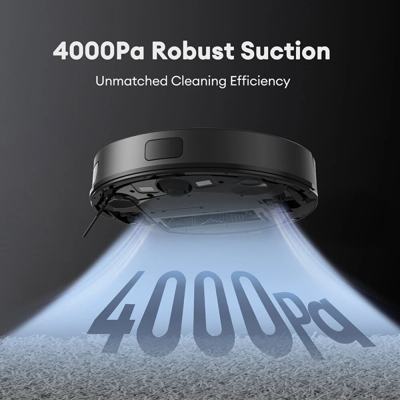 Ultenic D10 robotti-imuri lidar viidentoista minuutin kartoitus 4000 Pa:n imuteho 120 minuutin akunkesto