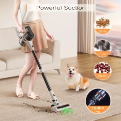 MOOSOO S5 Mate langaton kevyt sauvaimuri 18 kPa 55 min 1 l pölysäiliö