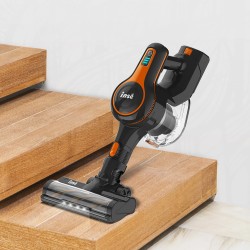 Inse S600 langaton sauva-imuri 250 W:n harjaton moottori 25 kPa hepa-suodatin 1,2 l pölysäiliö kevyt