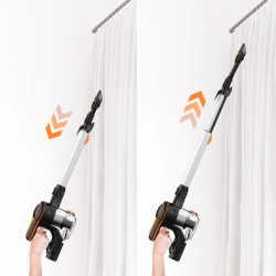 Inse S600 langaton sauva-imuri 250 W:n harjaton moottori 25 kPa hepa-suodatin 1,2 l pölysäiliö kevyt