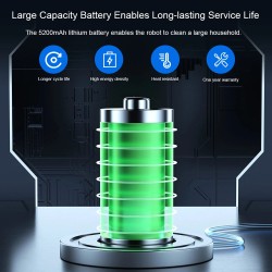 LIECTROUX N7S-U robotti-imuri ja moppaus, Tuya-sovellusohjaus, harjaton moottori, 4000Pa imuteho