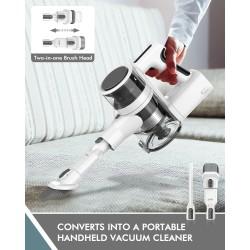 Teendow P11Pro langaton kevyt pölynimuri 126000 Pa imuteholla 30 minuutin käyttöaika 450 ml säiliö hiljainen