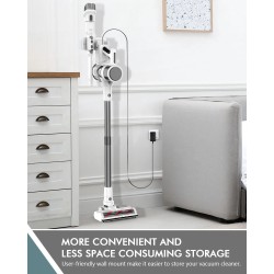 Teendow P11Pro langaton kevyt pölynimuri 126000 Pa imuteholla 30 minuutin käyttöaika 450 ml säiliö hiljainen