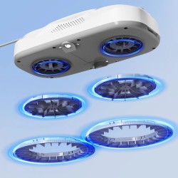 Tosima W5 ikkunanpesurobotti älykkäällä navigoinnilla ja kolminkertaisella turvalla