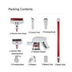 JIMMY JV51 kevyt johdoton varsi-imuri 115 AW HEPA pölypunkkiharja irrotettava akku