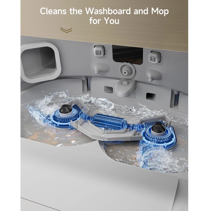 DREAME X40 Ultra Complete robotti-imuri 12000Pa imuteho irrotettava nostettava moppijärjestelmä